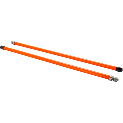 Black Boar ATV/UTV Snow Plow Marker Kit with High Visible Color, 18", Orange