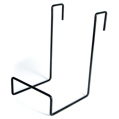 Camco Heavy Duty Chair Rack, Hook on RV Ladder to Support Folding Chairs, Black - VMInnovations