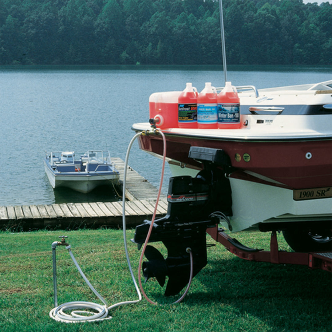 Camco Do It Yourself Boat Winterizing Kit, Gravity Flow Engine Flush System - VMInnovations