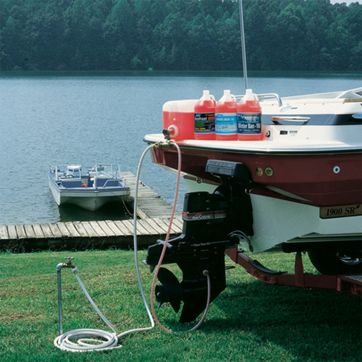 Camco Do It Yourself Boat Winterizing Kit, Gravity Flow Engine Flush System - VMInnovations