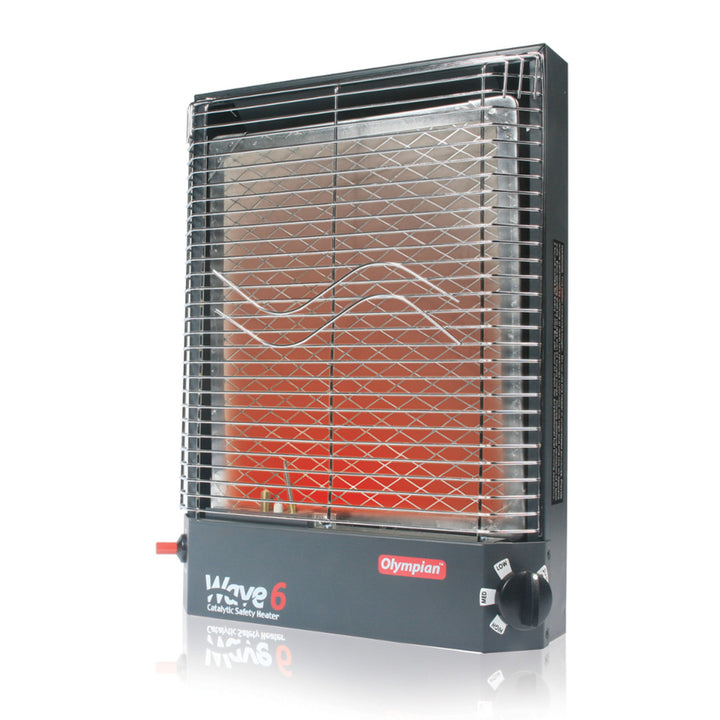 Camco Wave-6 Portable Catalytic Safety Heater for RV Use, 6,000 BTU (Open Box)
