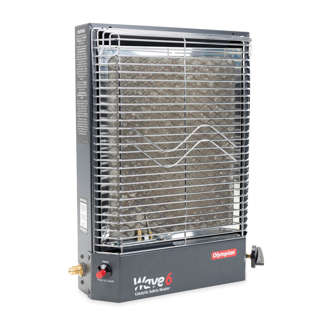 Camco Wave-6 Portable Catalytic Safety Heater for RV Use, 6,000 BTU (Open Box)