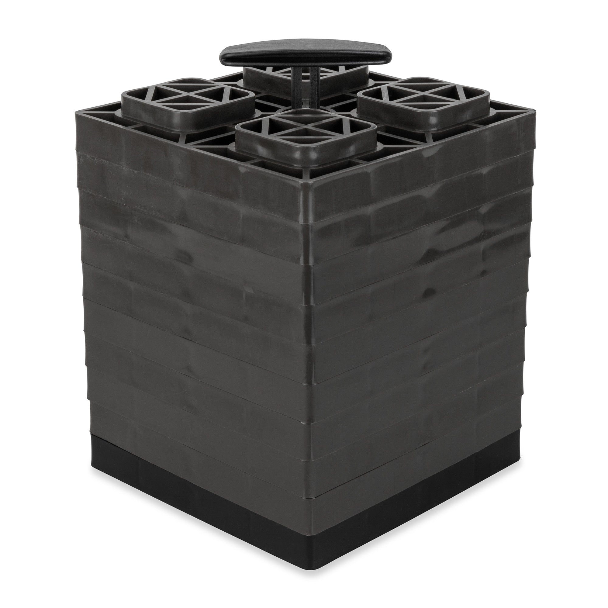 Camco FasTen RV Leveling Blocks, Interlocking Stacking Camper Blocks, 10-Pack - VMInnovations