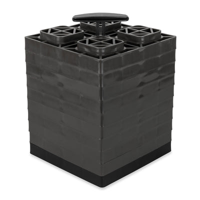 Camco FasTen RV Leveling Blocks, Interlocking Stacking Camper Blocks, 10-Pack - VMInnovations