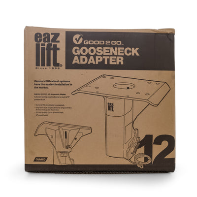 Eaz-Lift Gooseneck Adapter for Fifth Wheel Trailers, 12 Inch, 30,000 Lb Rating - VMInnovations