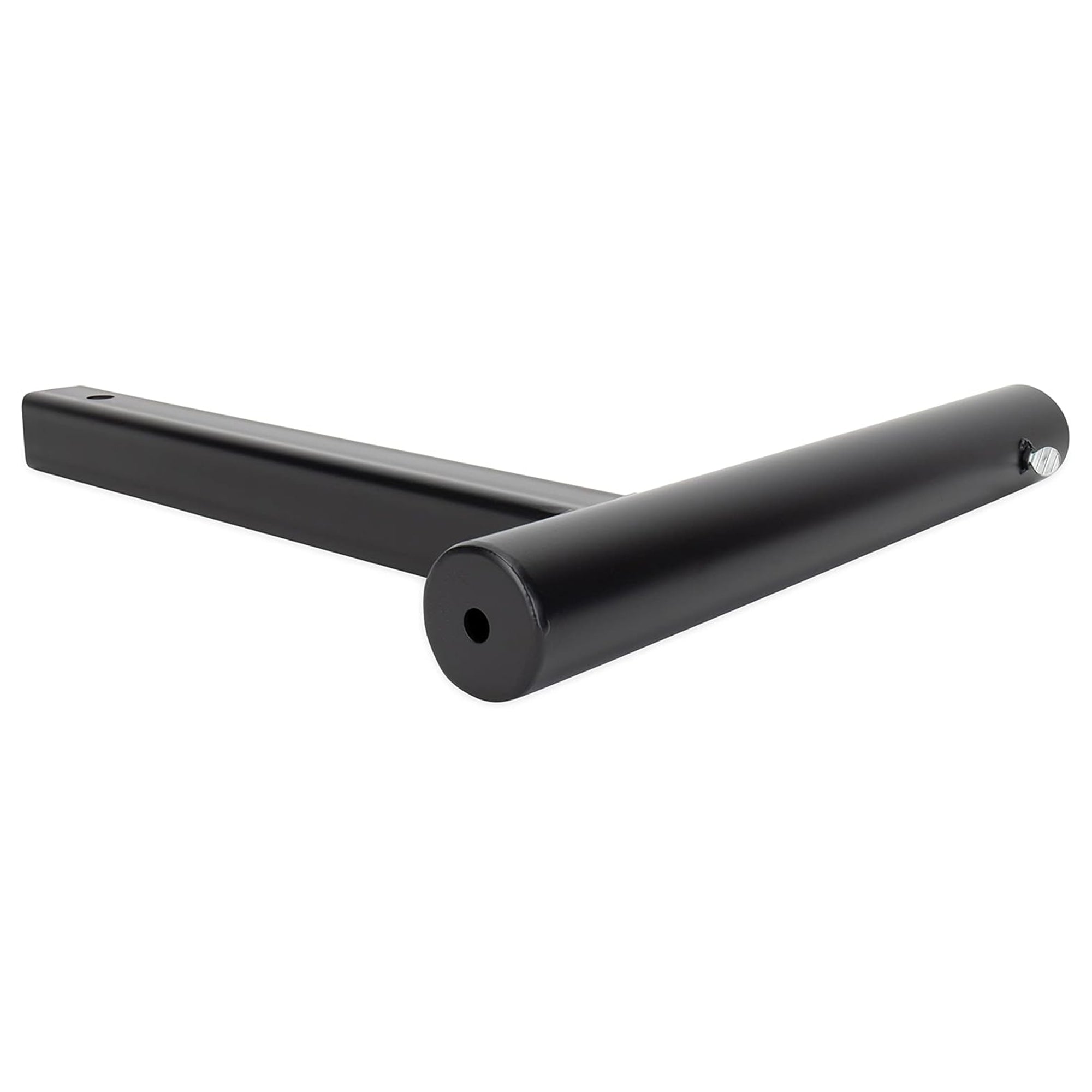 Camco Camper RV Hitch Mount Flagpole Holder for 2 Inch Trailer Receiver, Black - VMInnovations
