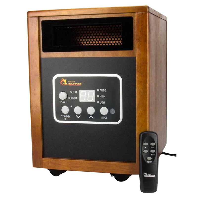 Dr. Infrared Heater DR-968 1500 Watt Electric Quartz Space Heater (Open Box)