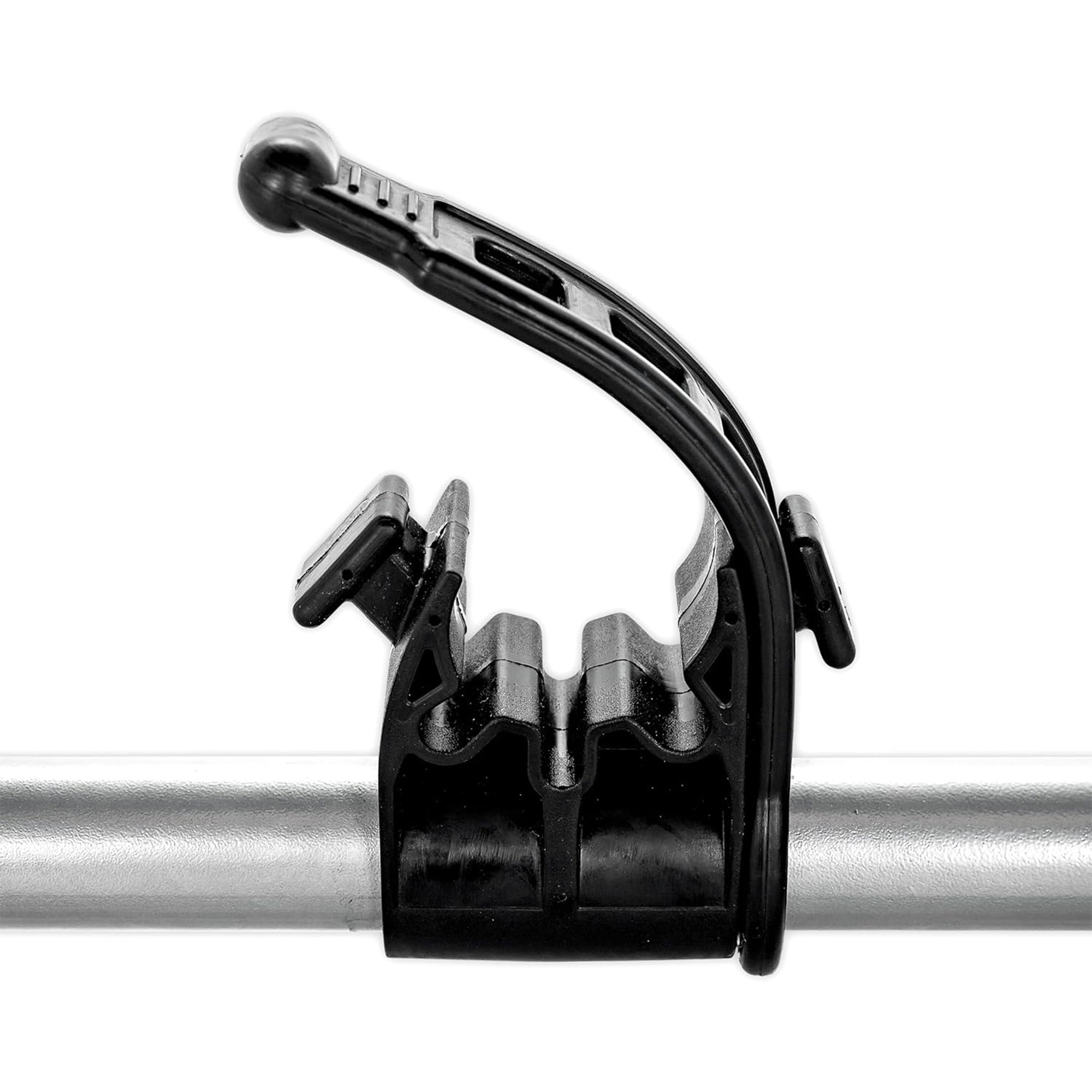 Camco RV Ladder Mount Bike Rack, Up to 2 Bikes, Foldable, 60 lb Capacity,  Black