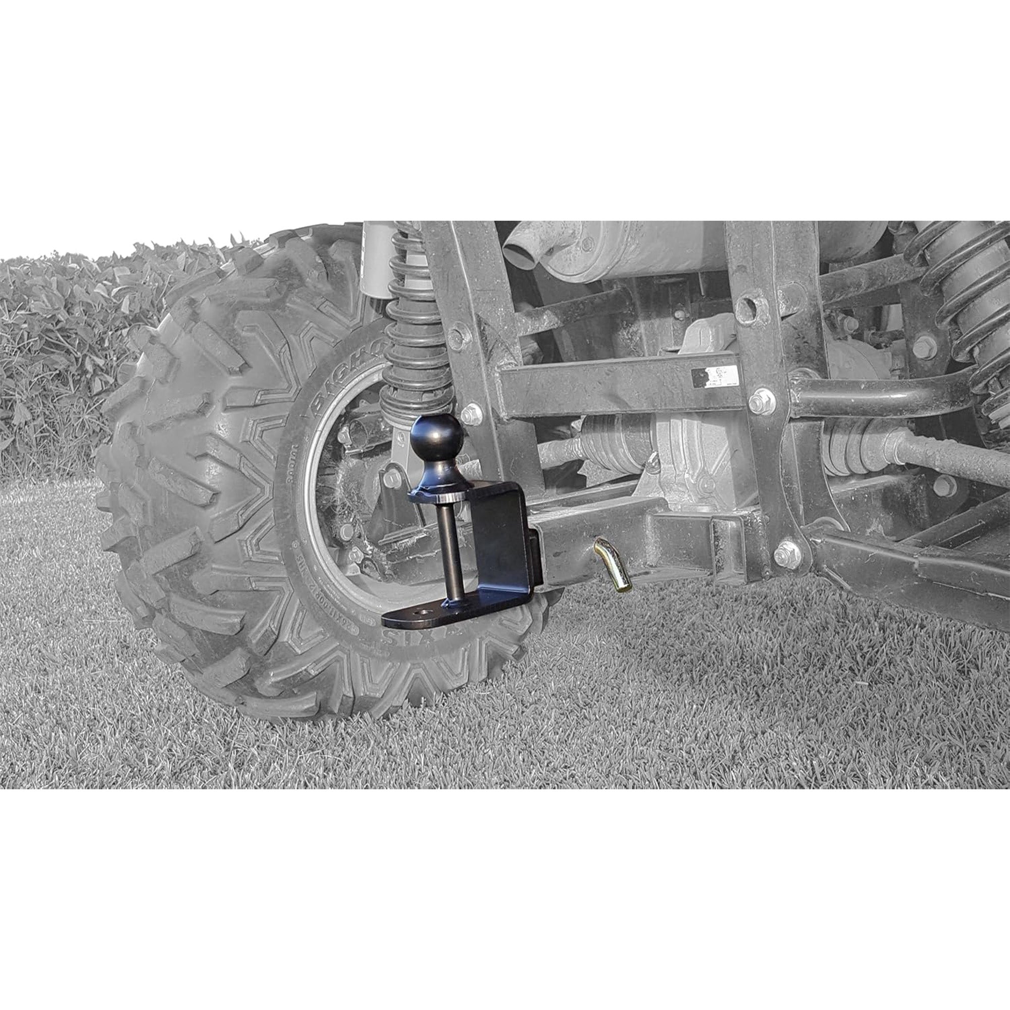 Black Boar UTV/ATV Multi-Hitch with 2" Ball and 2" Shank with 6" Length, Black