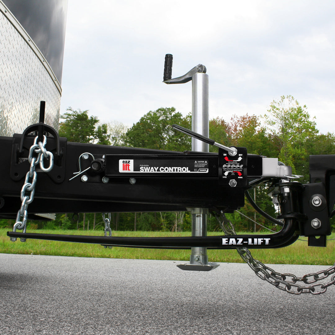 Camco Weight Distribution Hitch Sway Control RV Trailer Right, Black (Open Box)