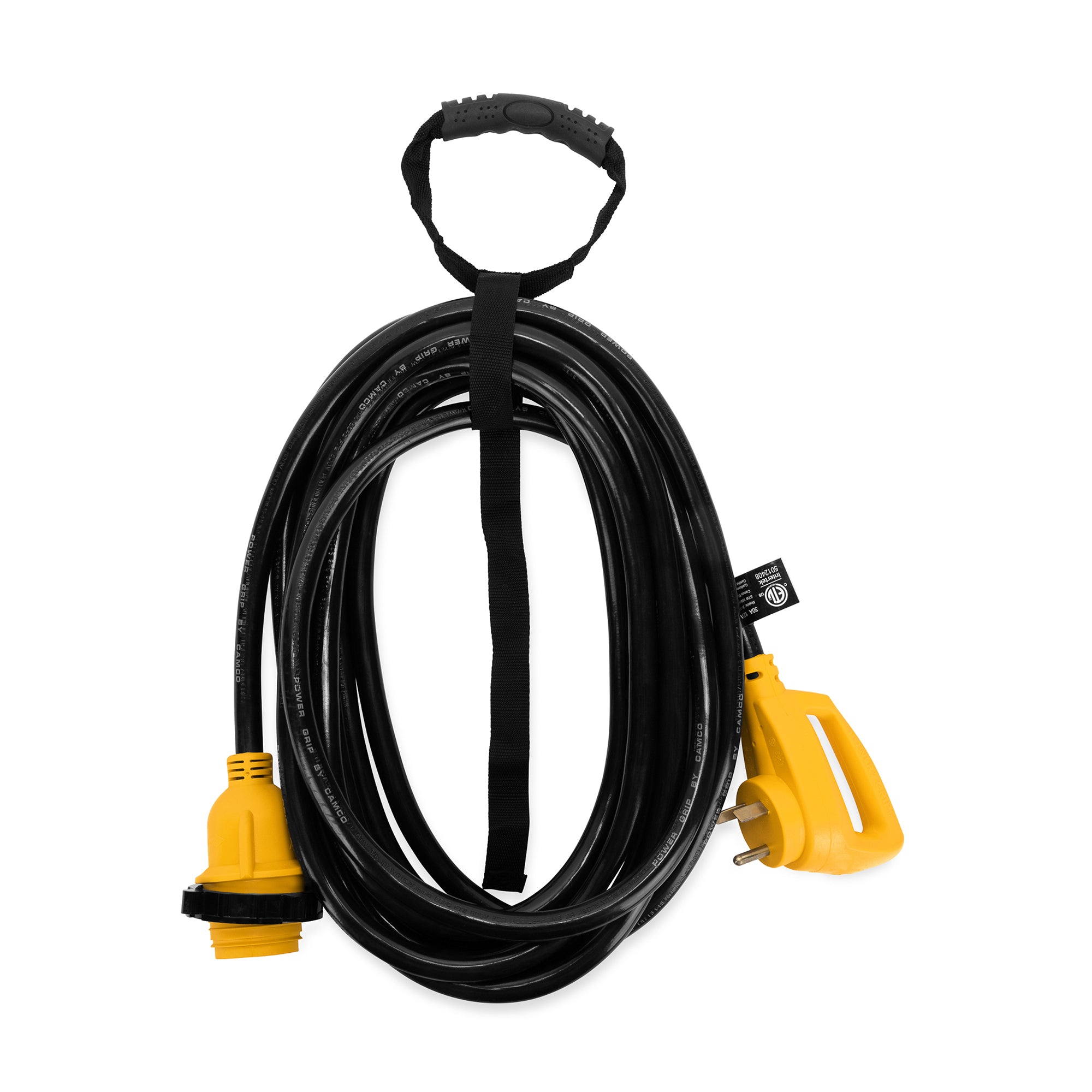 Camco PowerGrip 25 Ft 30 Amp RV Extension Cord Locking Connector 10 Gauge - VMInnovations