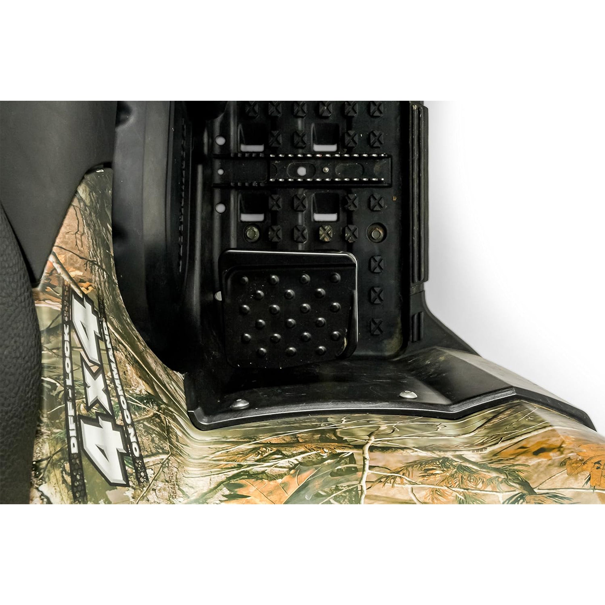 Black Boar 2 Pack ATV Rear Lounger Foot Pedestal, Secure Firm Foot Hold, Black