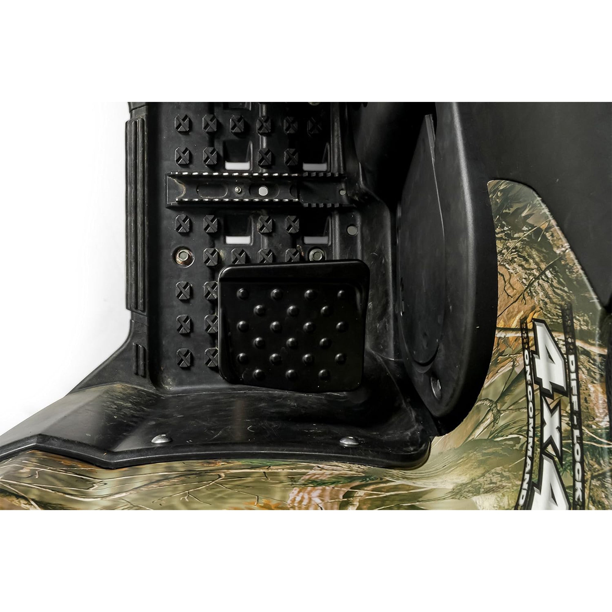 Black Boar 2 Pack ATV Rear Lounger Foot Pedestal, Secure Firm Foot Hold, Black