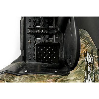 Black Boar 2 Pack ATV Rear Lounger Foot Pedestal, Secure Firm Foot Hold, Black