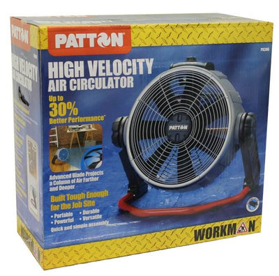 PATTON PX306 14" High Velocity Floor Fan/Air Circulator Portable Built Tough