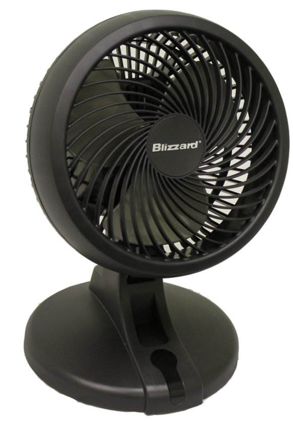 Holmes HAOF910 Blizzard Table Fan Oscillating with Removable Grill (Open Box)
