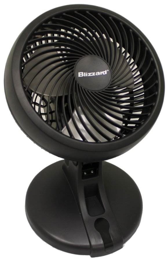 Holmes HAOF910 Blizzard Table Fan Oscillating with Removable Grill (Open Box)