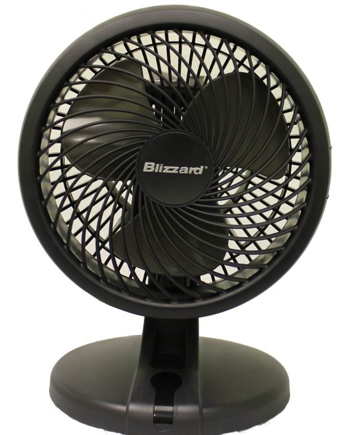 Holmes HAOF910 Blizzard Table Fan Oscillating with Removable Grill (Open Box)