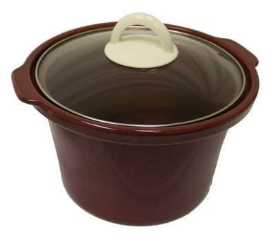 Crock Pot SCR300-R Classic 3 Quart 3 Lb Round Manual Slow Cooker - Open Box