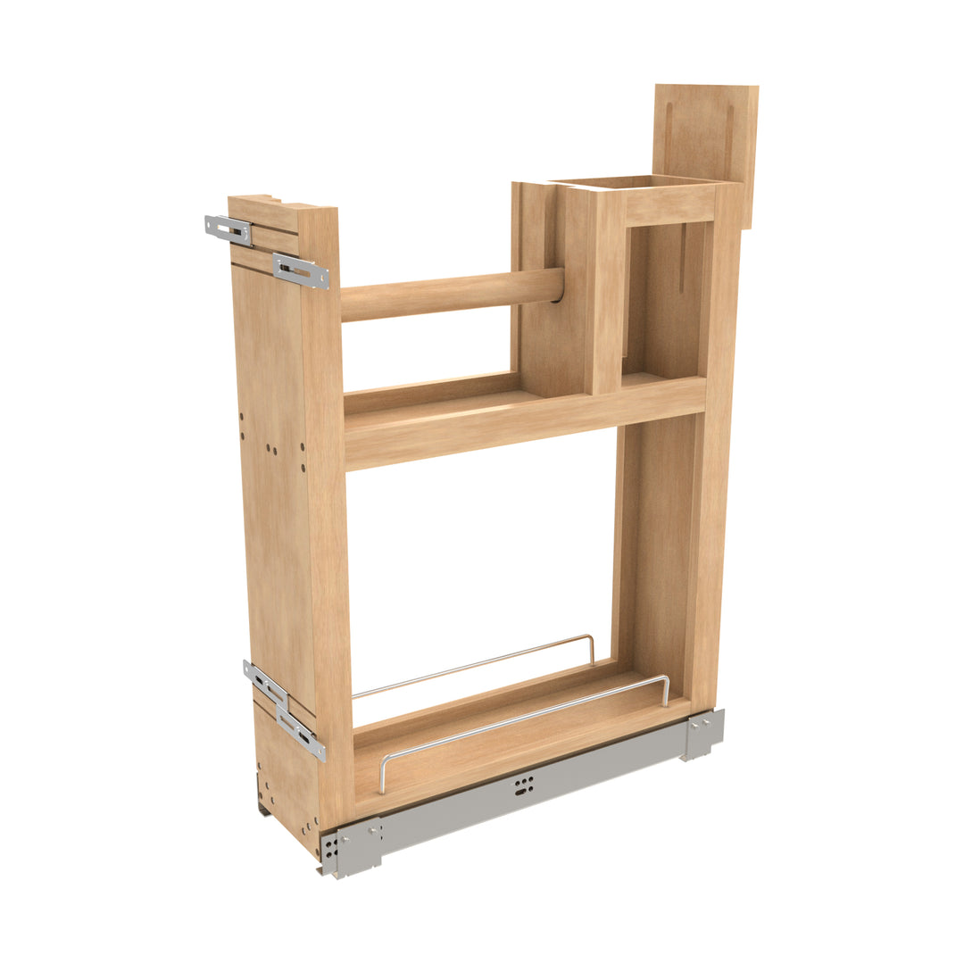 Rev-A-Shelf Paper Towel Pullout Cabinet Organizer w/ Soft-Close, 448PTH-BCSC-6C