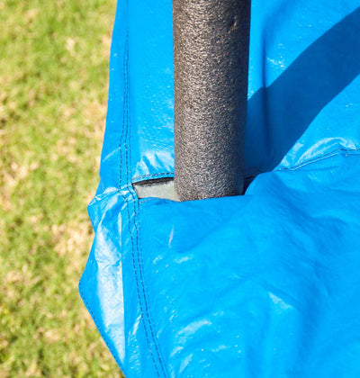 JumpKing 10' Trampoline and Safety Net Enclosure Combo - Blue (For Parts) - VMInnovations