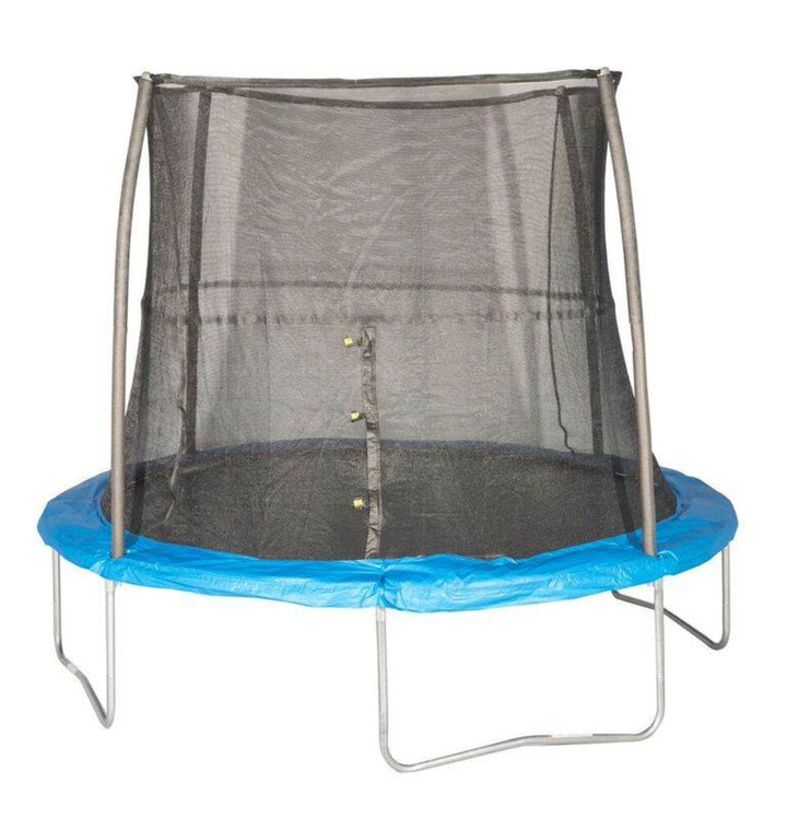 JumpKing 10' Trampoline and Safety Net Enclosure Combo - Blue (For Parts)