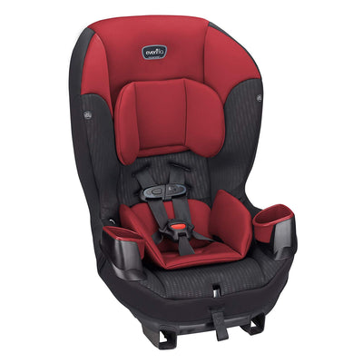 Evenflo Sonus 65 2-in-1 Convertible Infant Baby Toddler Car Seat, Rocco Red