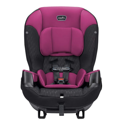Evenflo Sonus 65 2-in-1 Convertible Infant Baby Toddler Car Seat, Berry Beat - VMInnovations