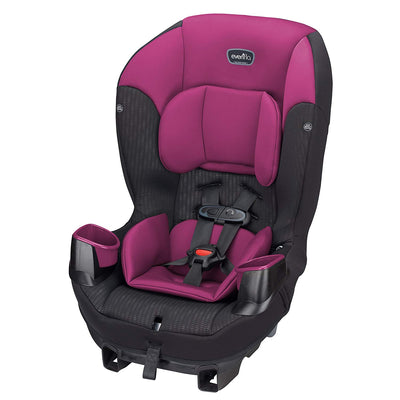 Evenflo Sonus 65 2-in-1 Convertible Infant Baby Toddler Car Seat, Berry Beat - VMInnovations