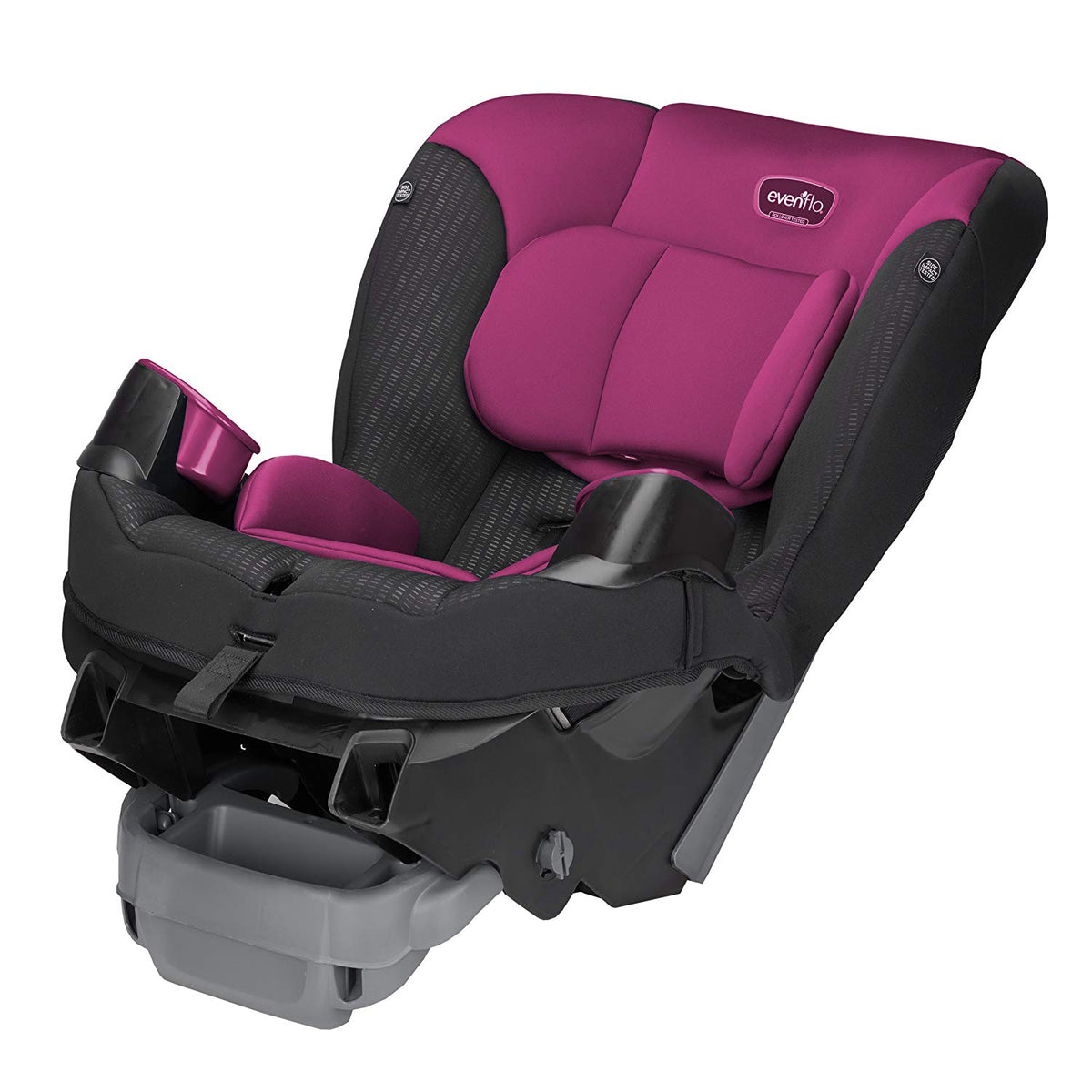 Evenflo Sonus 65 2-in-1 Convertible Infant Baby Toddler Car Seat, Berry Beat - VMInnovations