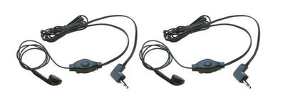 Cobra CXR825 30 Mile 2-Way Radios + Earbud & Mic Headsets, 2 Pairs (4 Total)