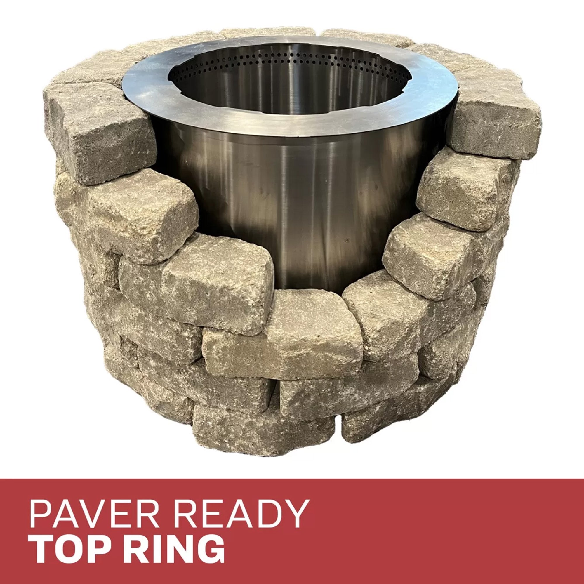 U.S. Stove Company Smokeless Stainless Steel Wood Burning Fire Pit, 21 Inch - VMInnovations