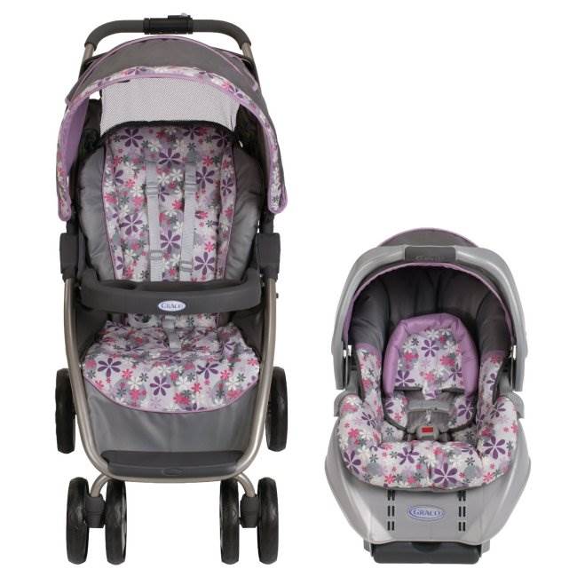 Graco Dynamo Lite Stroller & SnugRide Car Seat Travel System - Adaline | 1802200
