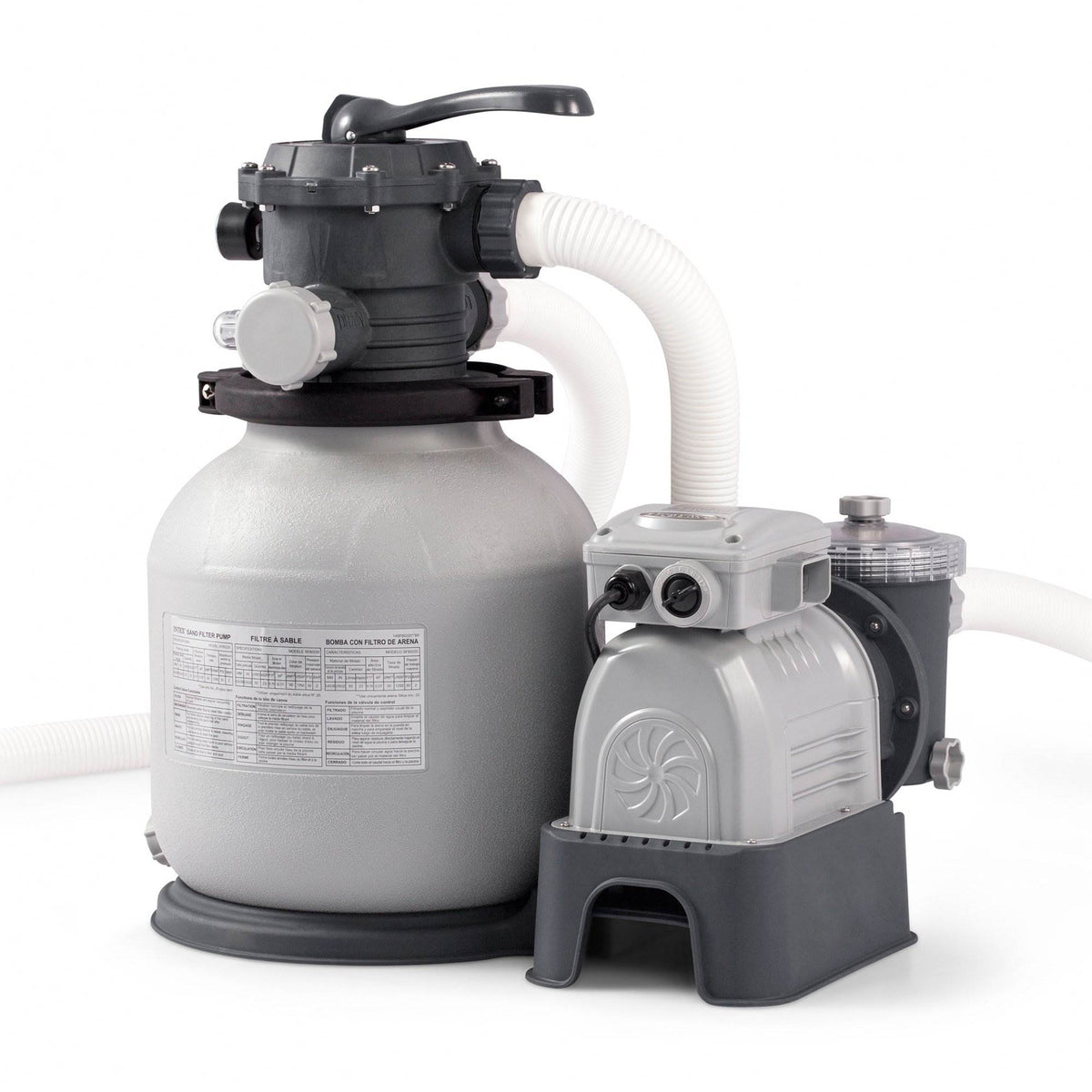 Intex 2100 GPH Krystal Clear Sand Filter Swimming Pool Pump 28645EG - Used