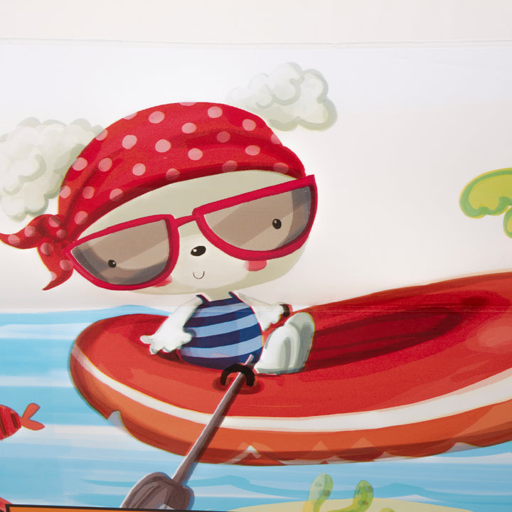 INTEX Sun & Shade Inflatable Kids Swimming Pool w/ Canopy (Open Box) (2 Pack) - VMInnovations