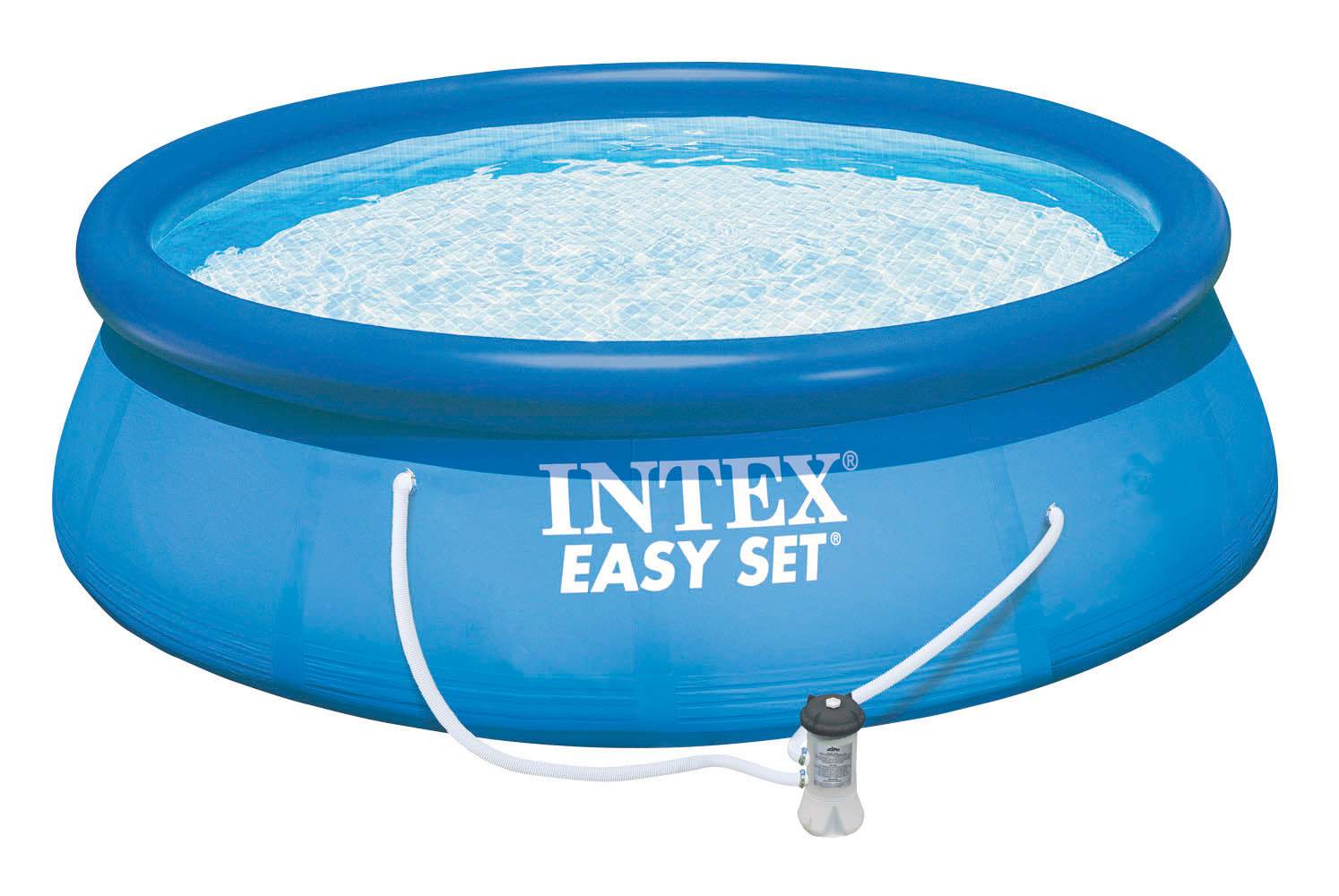 INTEX 15' x 36" Easy Set Swimming Pool Kit w/ 1000 GPH Filter Pump (Open Box)