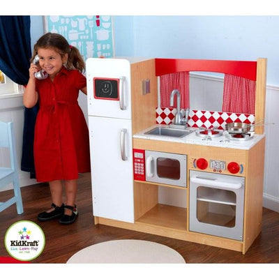 KidKraft Suite Elite Kids Imaginative Pretend Play Wood Kitchen - Open Box