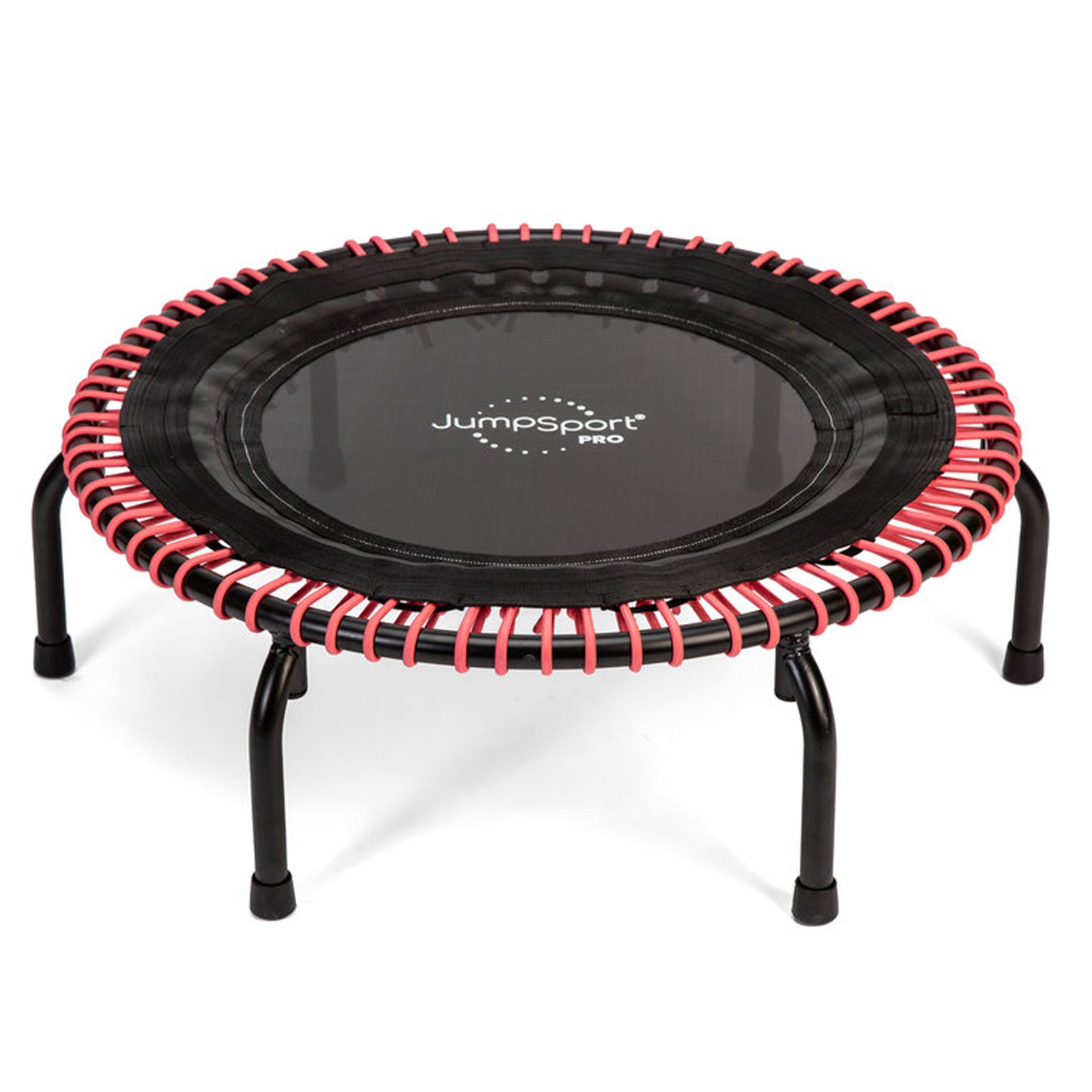 JumpSport 39" Fitness Trampoline with Pink EnduroLast Elastic Cords (Used) - VMInnovations