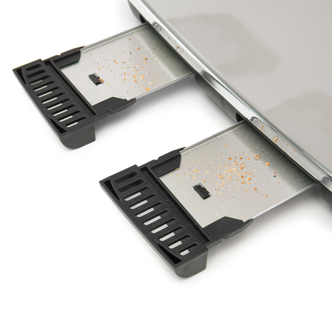 Haden Cotswold 4 Slice Toaster with Wide Slot & Adjustable Browning, Putty(Used) - VMInnovations