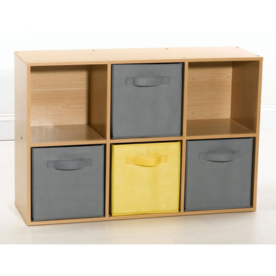 ClosetMaid Cubeicals Fabric Drawer, Open Storage Organizing Bin, Gray (Open Box)