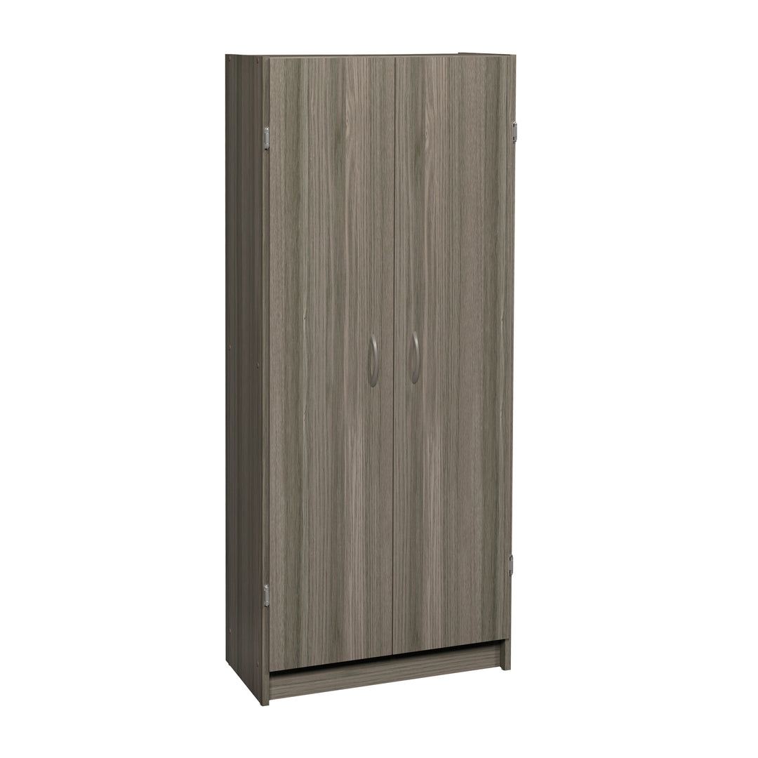 ClosetMaid Pantry Cabinet Cupboard with Adjustable Shelves for Kitchen, Gray