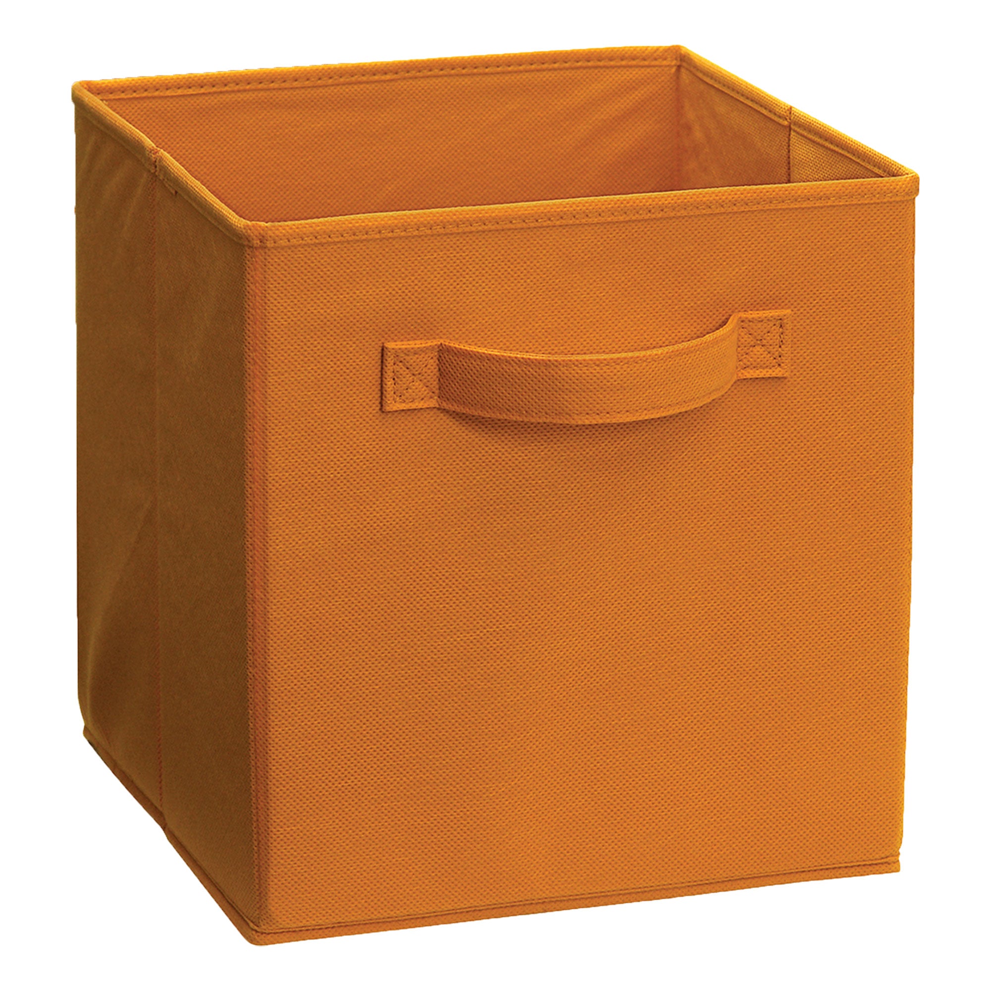 ClosetMaid Cubeicals Fabric Drawer, Open Storage Organizing Bin, Orange (2 Pack) - VMInnovations