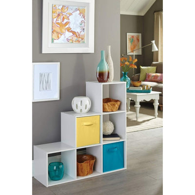 ClosetMaid Cubeicals Fabric Drawer, Open Storage Organizing Bin, Yellow - VMInnovations