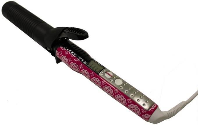 CONAIR Infinity CD107PB 1" Pro Tourmaline Curling Womens Iron Cermic - Pink