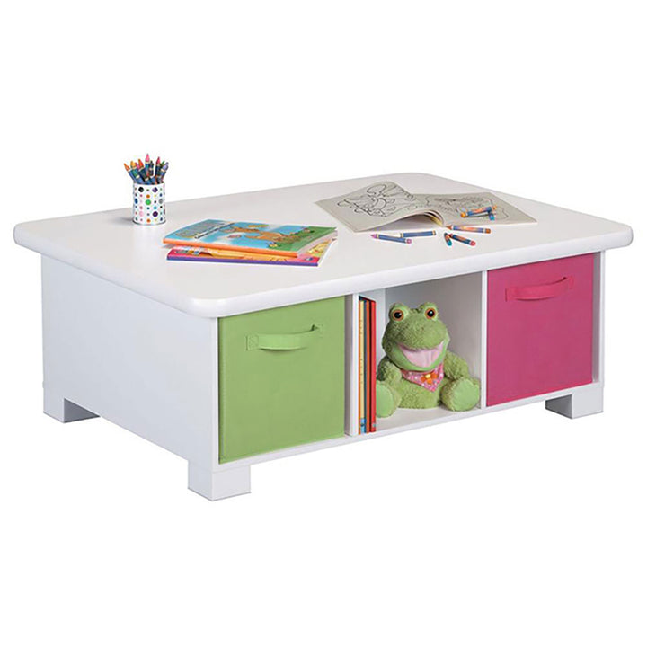 ClosetMaid Cubeicals Fabric Drawer, Open Storage Organizing Bin, Bright Pink