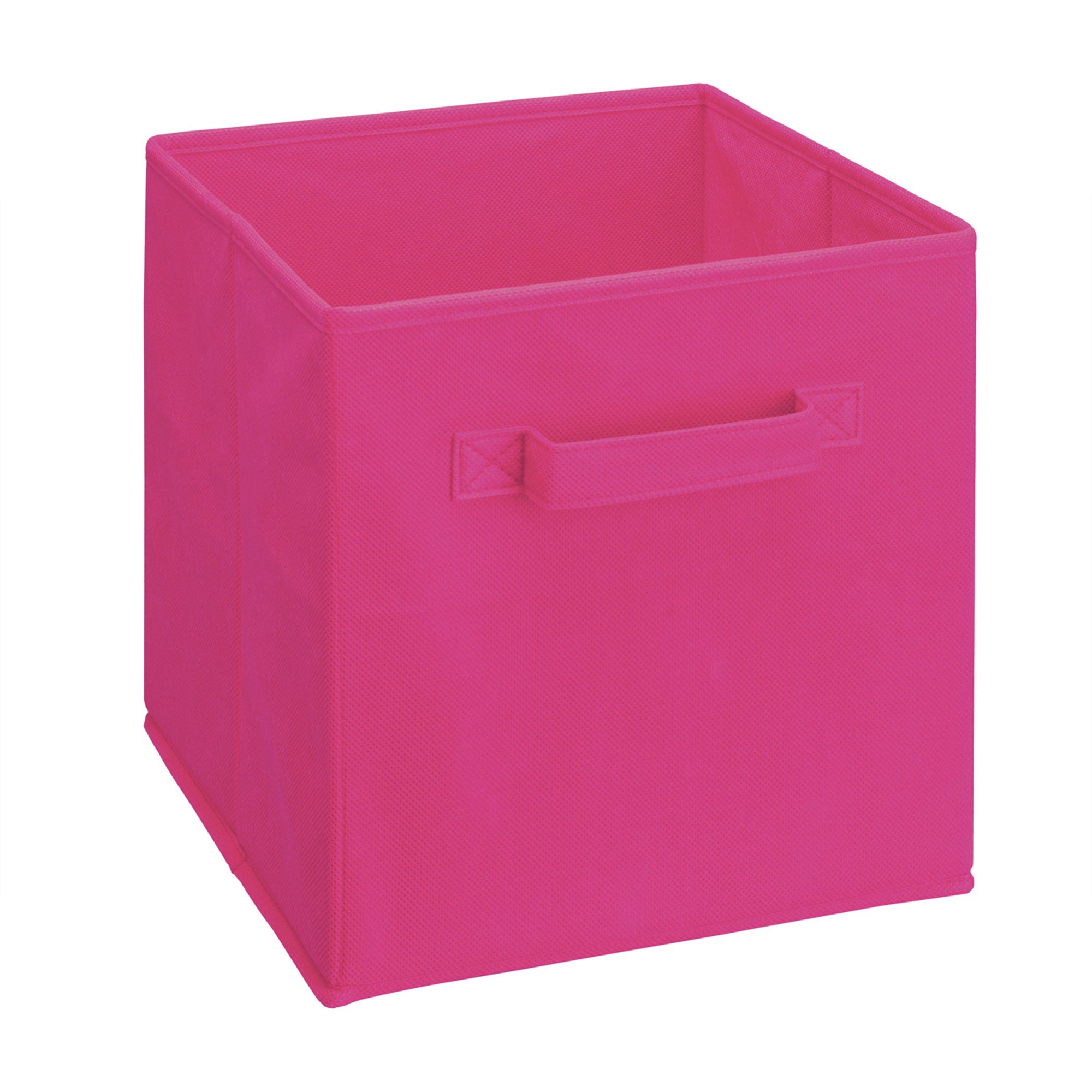 ClosetMaid Cubeicals Fabric Drawer, Open Storage Organizing Bin, Bright Pink - VMInnovations