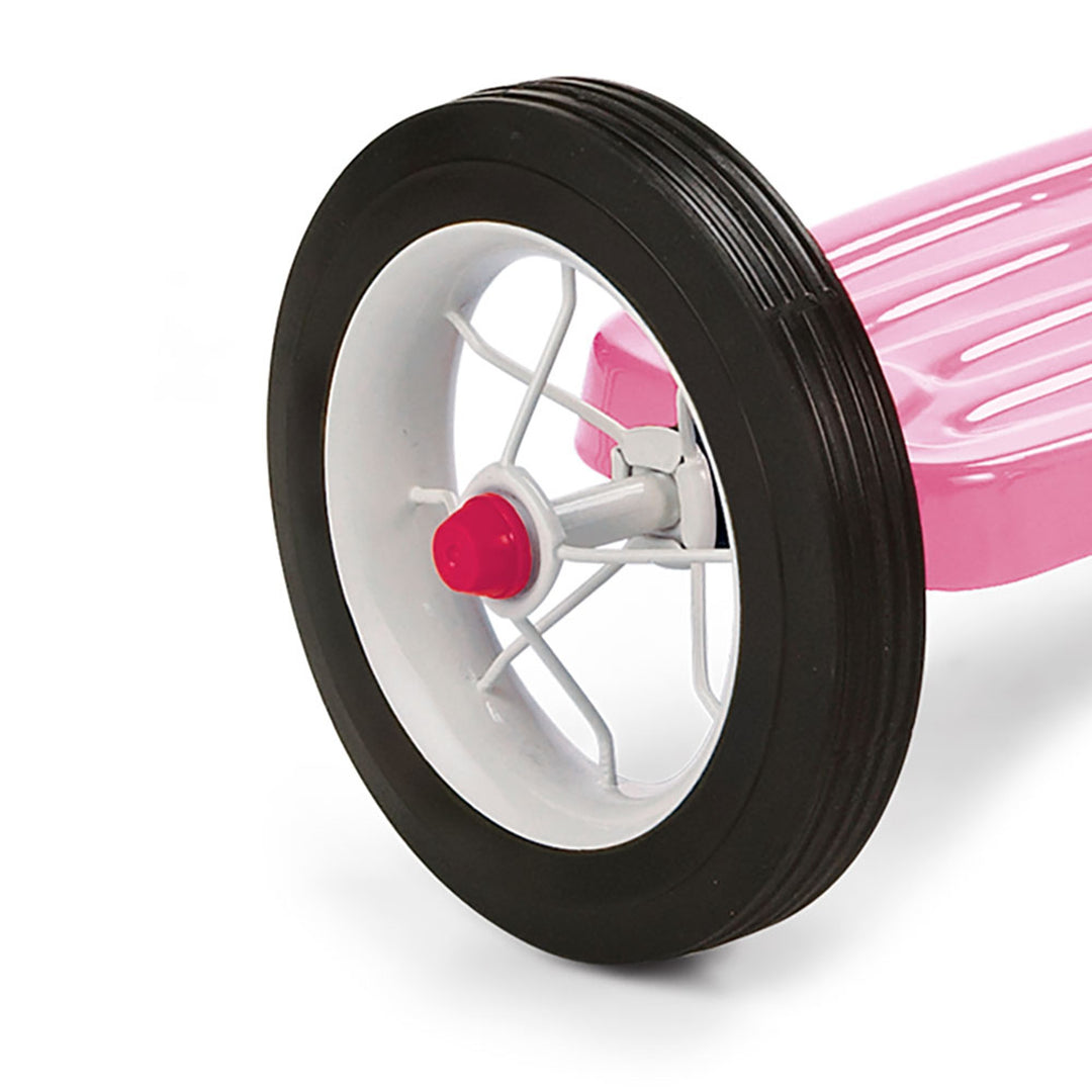 Radio Flyer 34GX Kids Steel Framed Tricycle with Handlebar Bell, Pink (Open Box) - VMInnovations