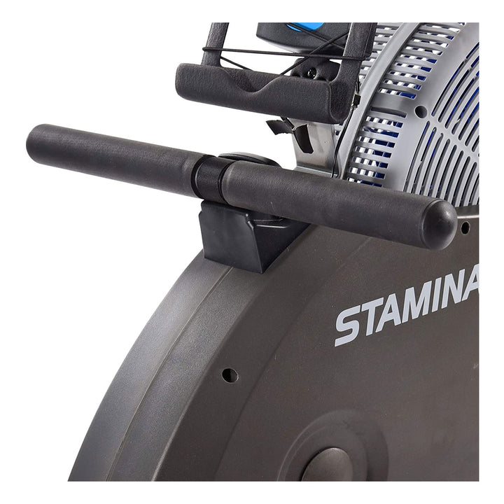 Stamina Products 1406 ATS Folding Cardio Exercise Air Rower Rowing Machine, Gray - VMInnovations