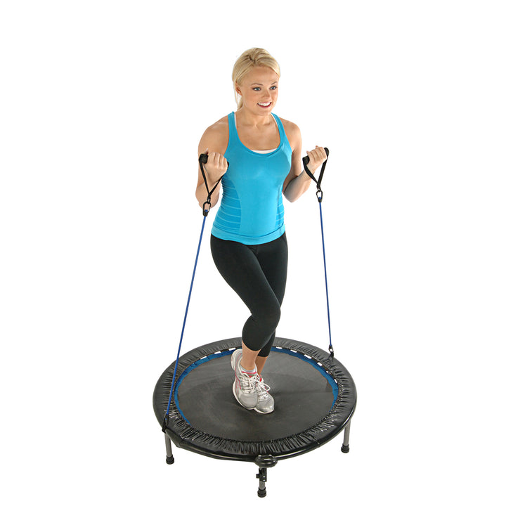 Stamina Products 35-1632 38 In Intone Plus  Rebounder w/ Resistance Bands (Used) - VMInnovations