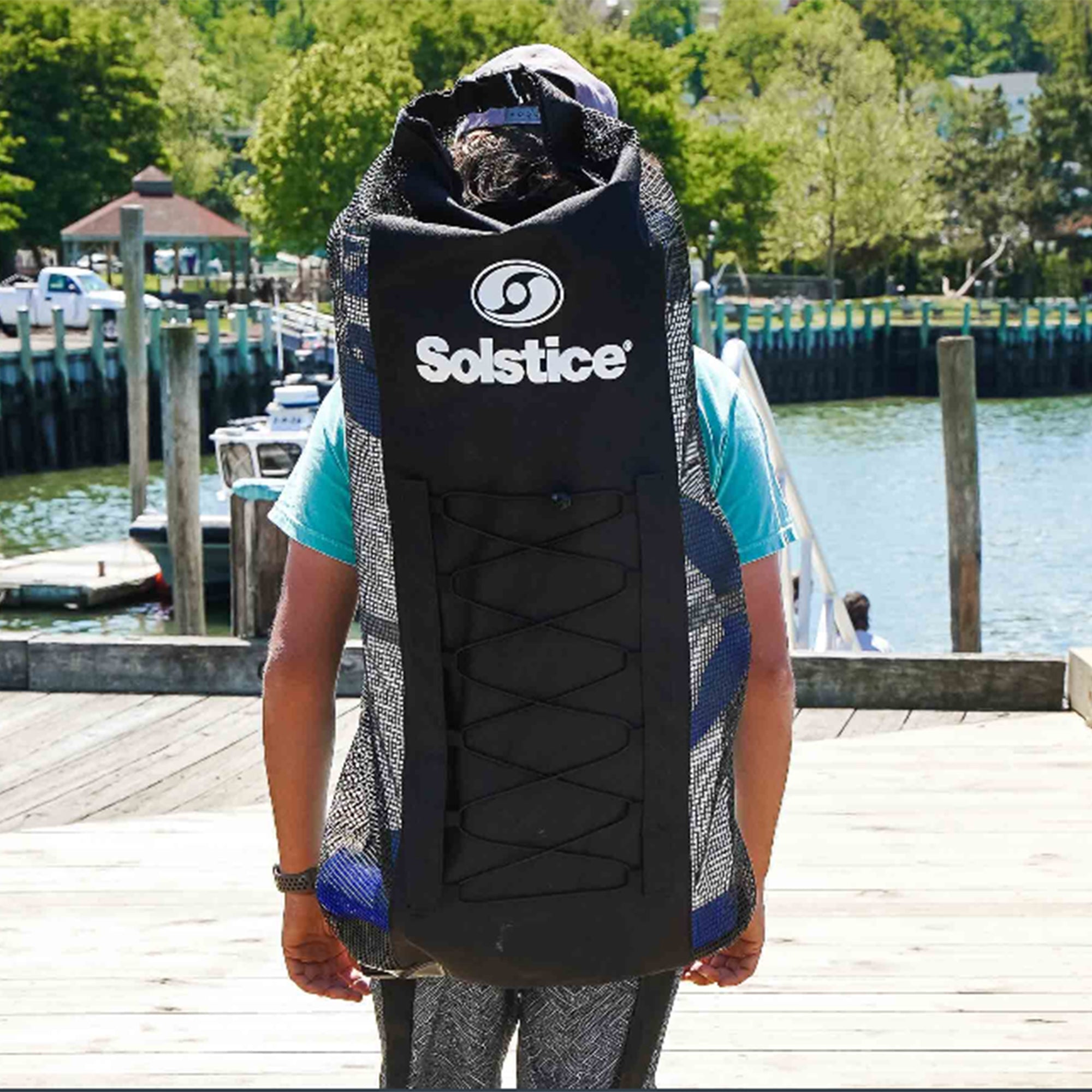 Solstice BoraBora 12' Heavy Duty Inflatable Stand-Up Paddle Board(Open Box)